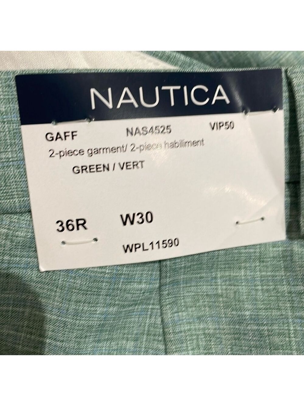 Nautica Men's Modern Fit 2 Piece Suit Jacket - NWT - Picture 4 of 9